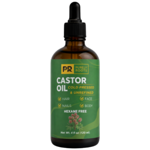 Castor Oil Cold Pressed & Unrefined – Aceite de Ricino Orgánico